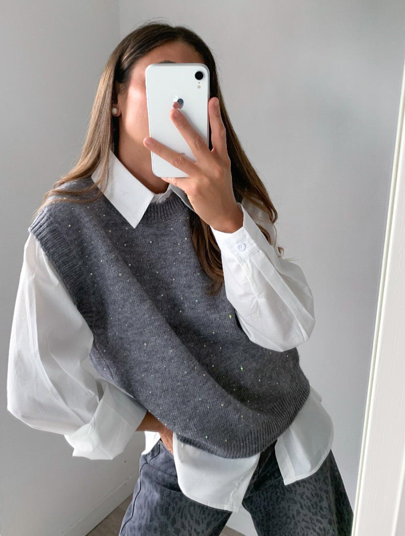 Set: camicia + gilet