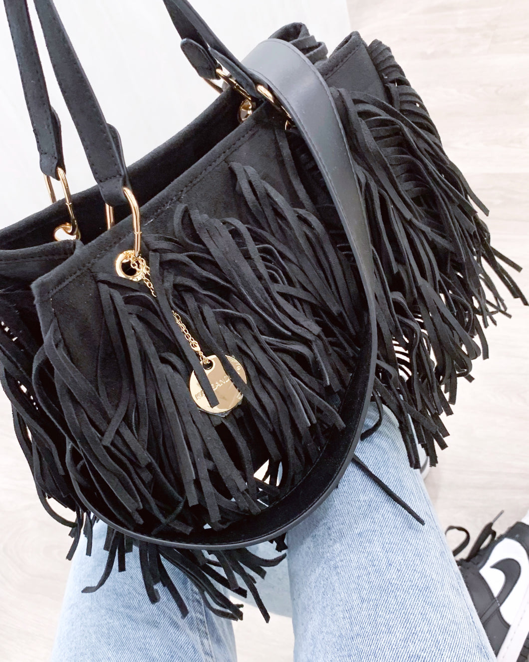 Borsa con frange