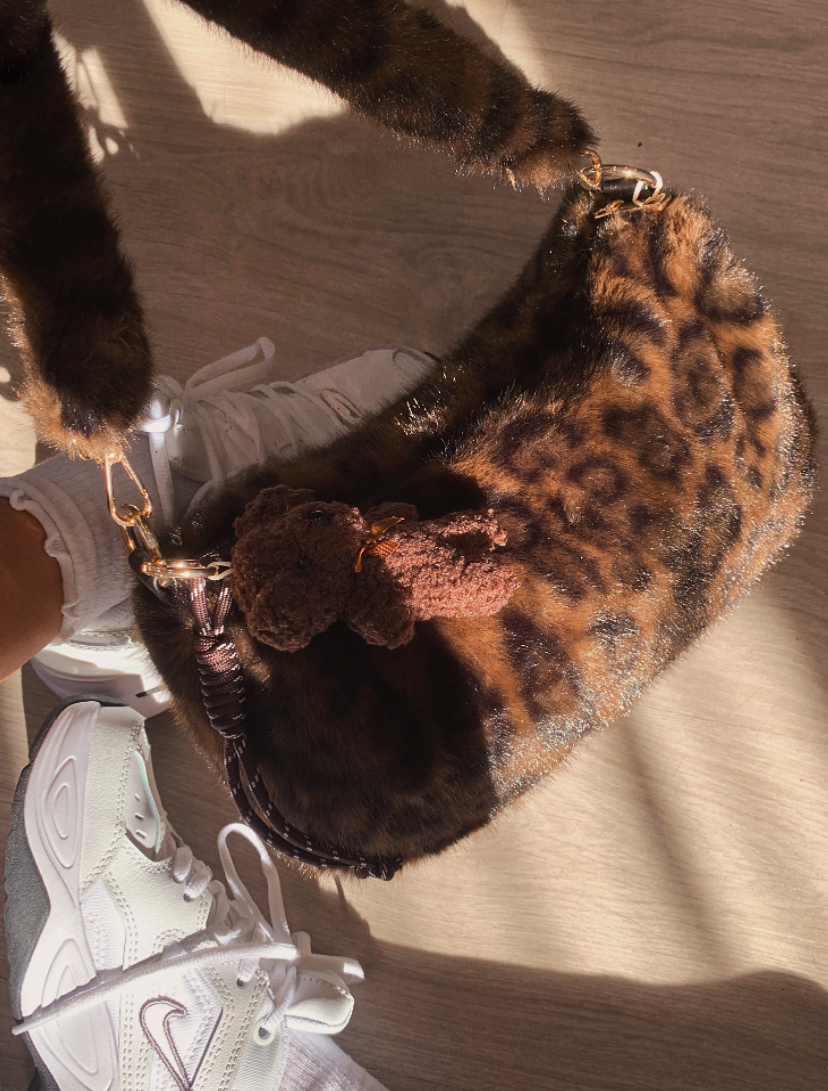 Borsa effetto peluches