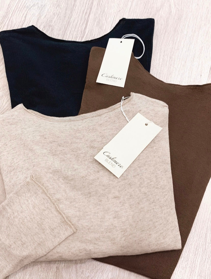 Maglia misto Cashmere